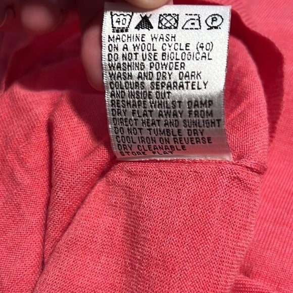 🪸Boden, Sea Coral-Pink,Lightweight Sweater Top, SOFT, Easy Pull-On & Go, EU20/L - Picture 7 of 9